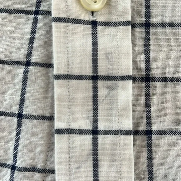 Banana Republic white and blue XL - Picture 12 of 12